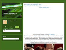 Tablet Screenshot of christinahendricks-hot.typepad.com