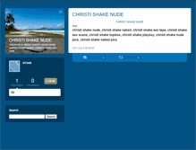 Tablet Screenshot of christishakenude.typepad.com