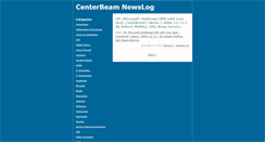 Desktop Screenshot of centerbeam.typepad.com