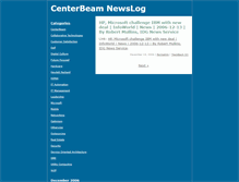 Tablet Screenshot of centerbeam.typepad.com