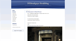 Desktop Screenshot of nysteakguys.typepad.com