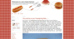 Desktop Screenshot of joesmeatmarket.typepad.com
