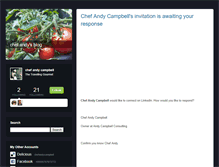 Tablet Screenshot of chefandycampbell.typepad.com