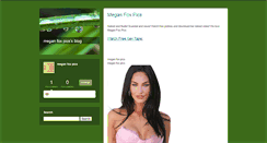 Desktop Screenshot of meganfoxpicskeepsake.typepad.com