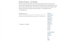 Desktop Screenshot of modernproperty.typepad.com