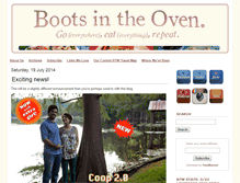 Tablet Screenshot of bootsintheoven.typepad.com