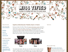 Tablet Screenshot of misstified.typepad.com