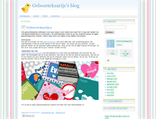 Tablet Screenshot of geboortekaartje.typepad.com