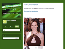 Tablet Screenshot of mary-louiseparkermesmerized.typepad.com