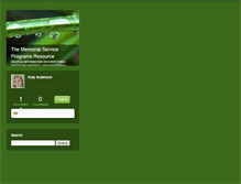 Tablet Screenshot of funeralprogramsite88.typepad.com