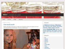 Tablet Screenshot of admaioremdeigloriam.typepad.com