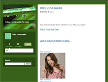 Tablet Screenshot of mileycyrusnakedmanaging.typepad.com