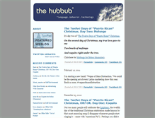 Tablet Screenshot of hubbub.typepad.com