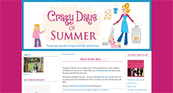 Desktop Screenshot of crazydaysofsummer.typepad.com