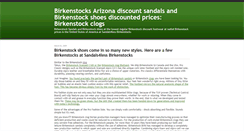 Desktop Screenshot of birkenstock-sandals.typepad.com