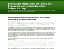 Tablet Screenshot of birkenstock-sandals.typepad.com