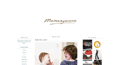 Desktop Screenshot of mamaayanna.typepad.com