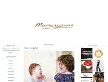 Tablet Screenshot of mamaayanna.typepad.com
