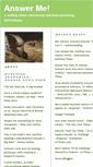 Mobile Screenshot of answerme.typepad.com