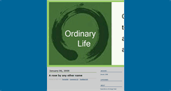 Desktop Screenshot of ordinarylife.typepad.com