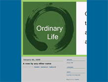 Tablet Screenshot of ordinarylife.typepad.com