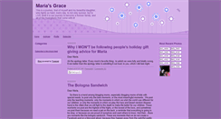 Desktop Screenshot of mariasgrace.typepad.com