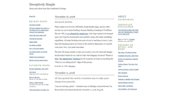 Desktop Screenshot of deceptivelysimple.typepad.com