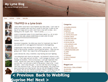 Tablet Screenshot of mylyme.typepad.com
