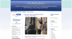 Desktop Screenshot of newmediamavensblog.typepad.com