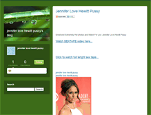 Tablet Screenshot of jenniferlovehewittpussytheimageof.typepad.com
