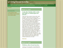 Tablet Screenshot of livinggreener.typepad.com