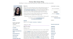 Desktop Screenshot of honeybeesoaps.typepad.com