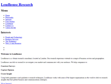 Tablet Screenshot of loudhouse.typepad.com