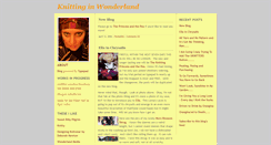 Desktop Screenshot of knittinginwonderland.typepad.com