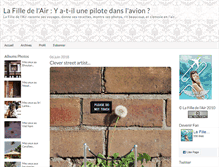 Tablet Screenshot of lafilledelair.typepad.com