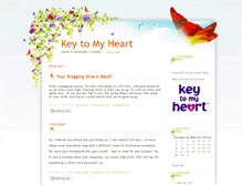 Tablet Screenshot of keytomyheart.typepad.com