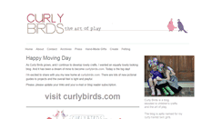 Desktop Screenshot of curlybirds.typepad.com
