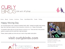 Tablet Screenshot of curlybirds.typepad.com