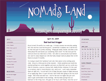 Tablet Screenshot of nomadsland.typepad.com