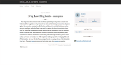 Desktop Screenshot of druglaw.typepad.com
