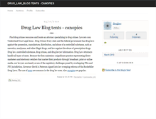 Tablet Screenshot of druglaw.typepad.com