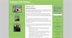 Desktop Screenshot of golffitness.typepad.com