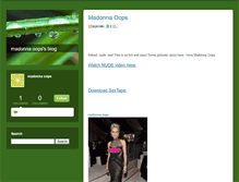 Tablet Screenshot of madonnaoopsmanifestation.typepad.com