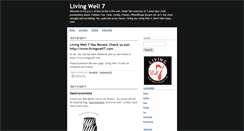 Desktop Screenshot of livingwell7.typepad.com