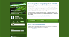 Desktop Screenshot of miningman.typepad.com