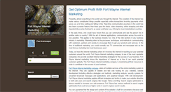 Desktop Screenshot of fort-wayne-internet-marketing.typepad.com