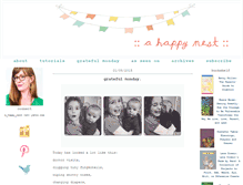 Tablet Screenshot of ahappynest.typepad.com
