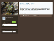 Tablet Screenshot of davinamccallnude1.typepad.com
