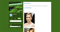Desktop Screenshot of katewinsletblather.typepad.com
