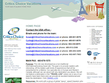 Tablet Screenshot of criticschoicevacations.typepad.com